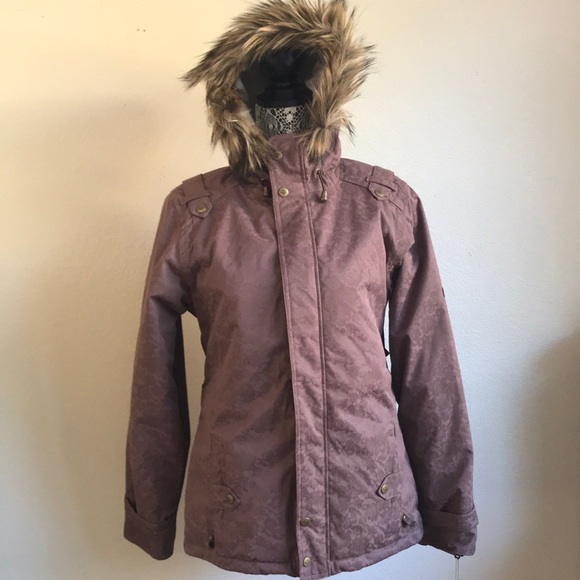 Women’s snowboarding jacket Betty Rides NEW Lace jacquard collection siz… - Picture 2 of 16